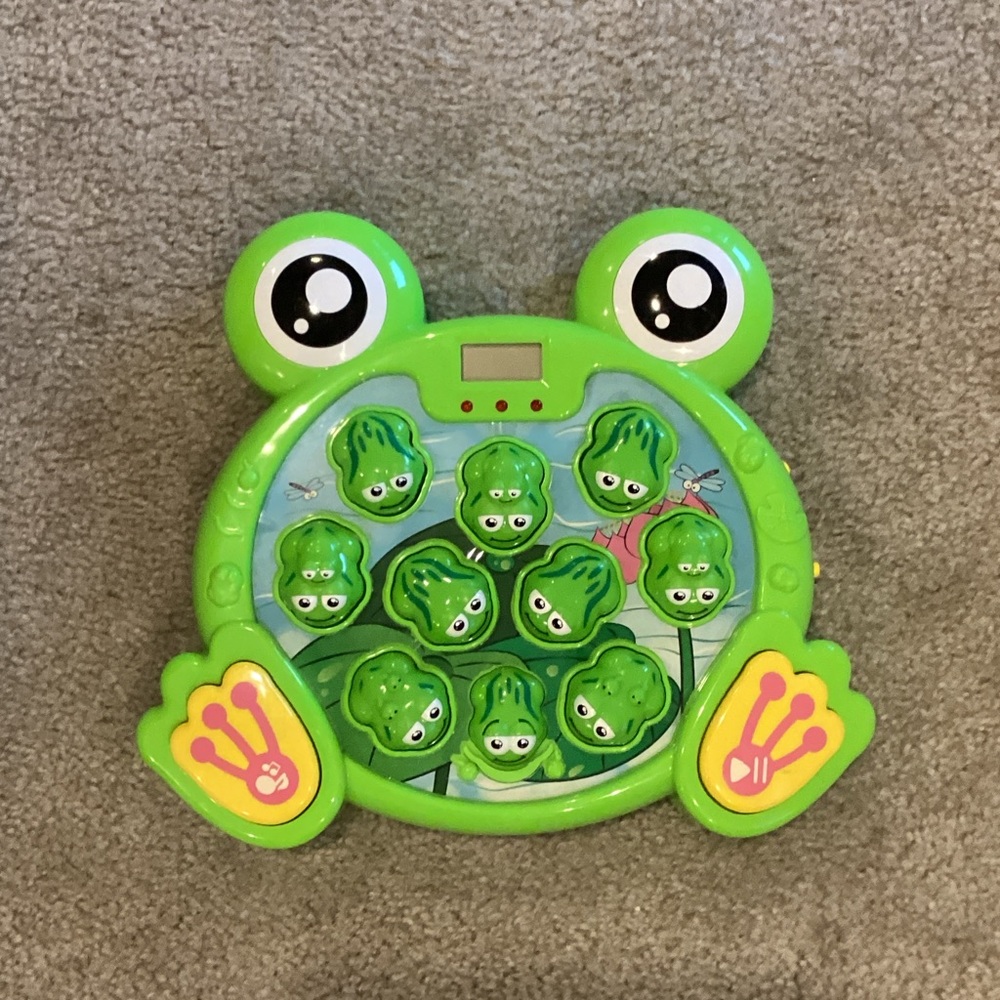 Kids musical frog toy. Gently Used.